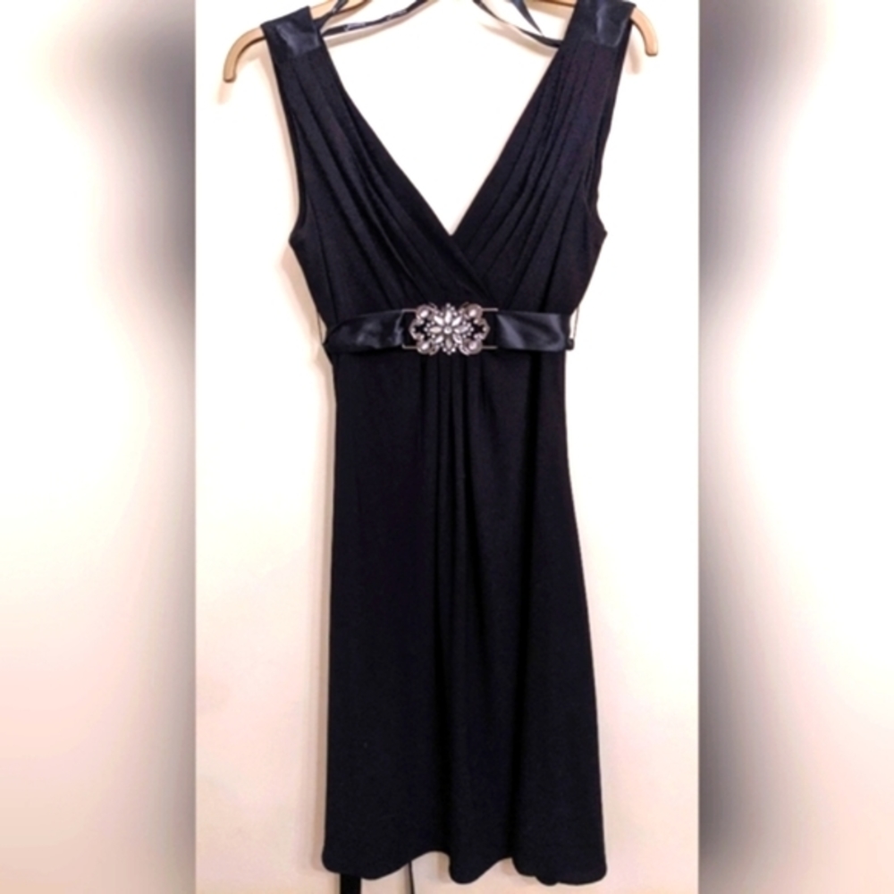 *Cocktail Party Dress Size with Jewelled Tie Waist Size 12 by Jessica